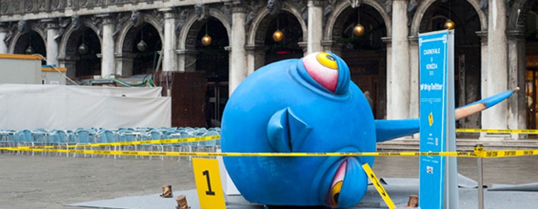 #riptwitter è apparso in Piazza San Marco
