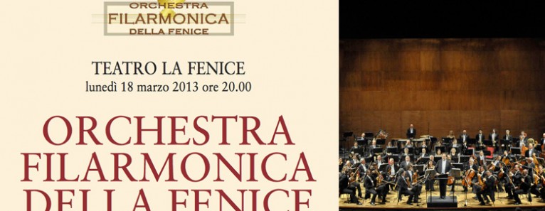 Orchestra Filarmonica della Fenice – Programazione 2013
