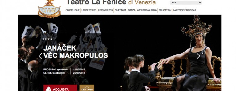 Il Teatro La Fenice ha un nuovo sito!
