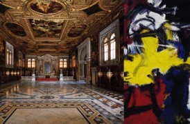 San Rocco Contemporaneo: Vedova in dialogo con Tintoretto