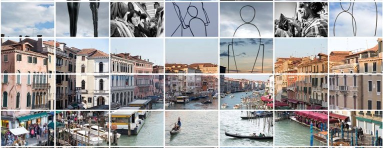 Rivus Altus, il panorama di Venezia in 11.354 foto tasselli