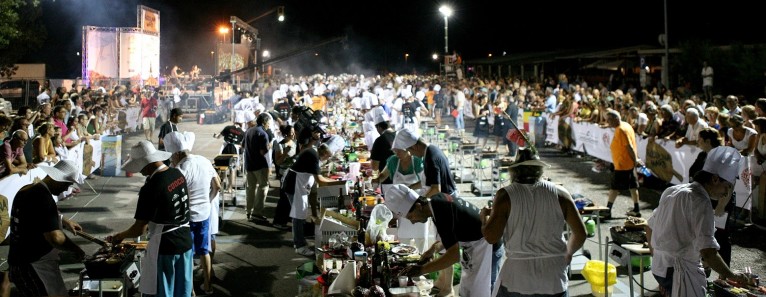 Griglie Roventi 2017 in Piazza Torino a Jesolo