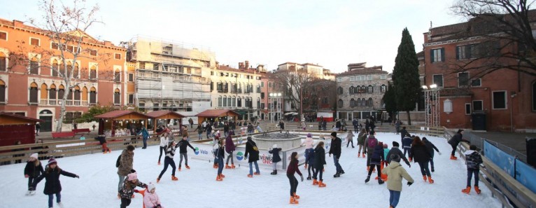 VENICE ON ICE: la pista da pattinaggio a Venezia fino alla fine del Carnevale