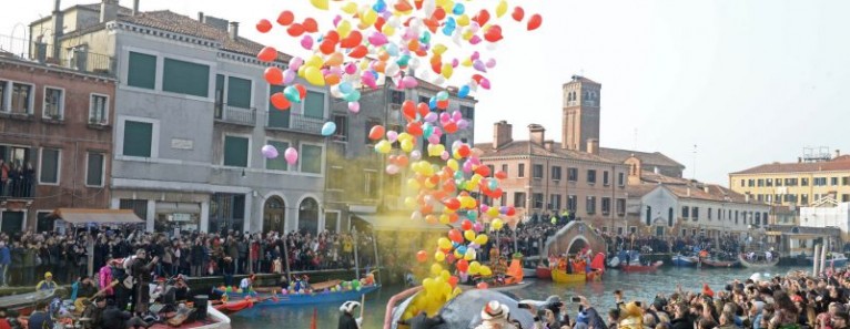 CARNEVALE 2019. Apertura con la Festa Veneziana sull’Acqua sabato 16 Febbraio