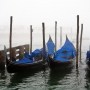 Gondolas and vaporetto