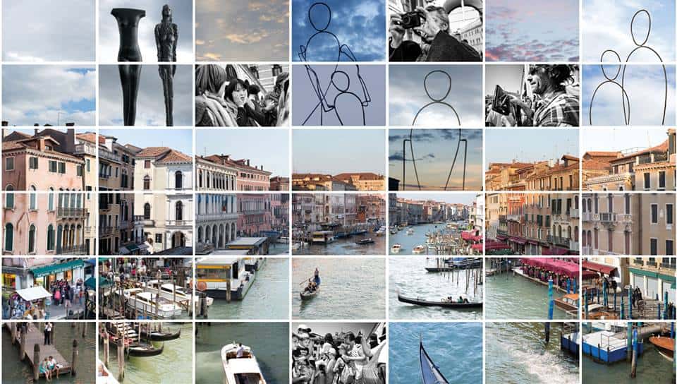 Rivus Altus, il panorama di Venezia in 11.354 foto tasselli